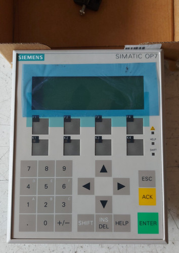 Siemens op7 dp12 - op7/dp12, bedienfeld